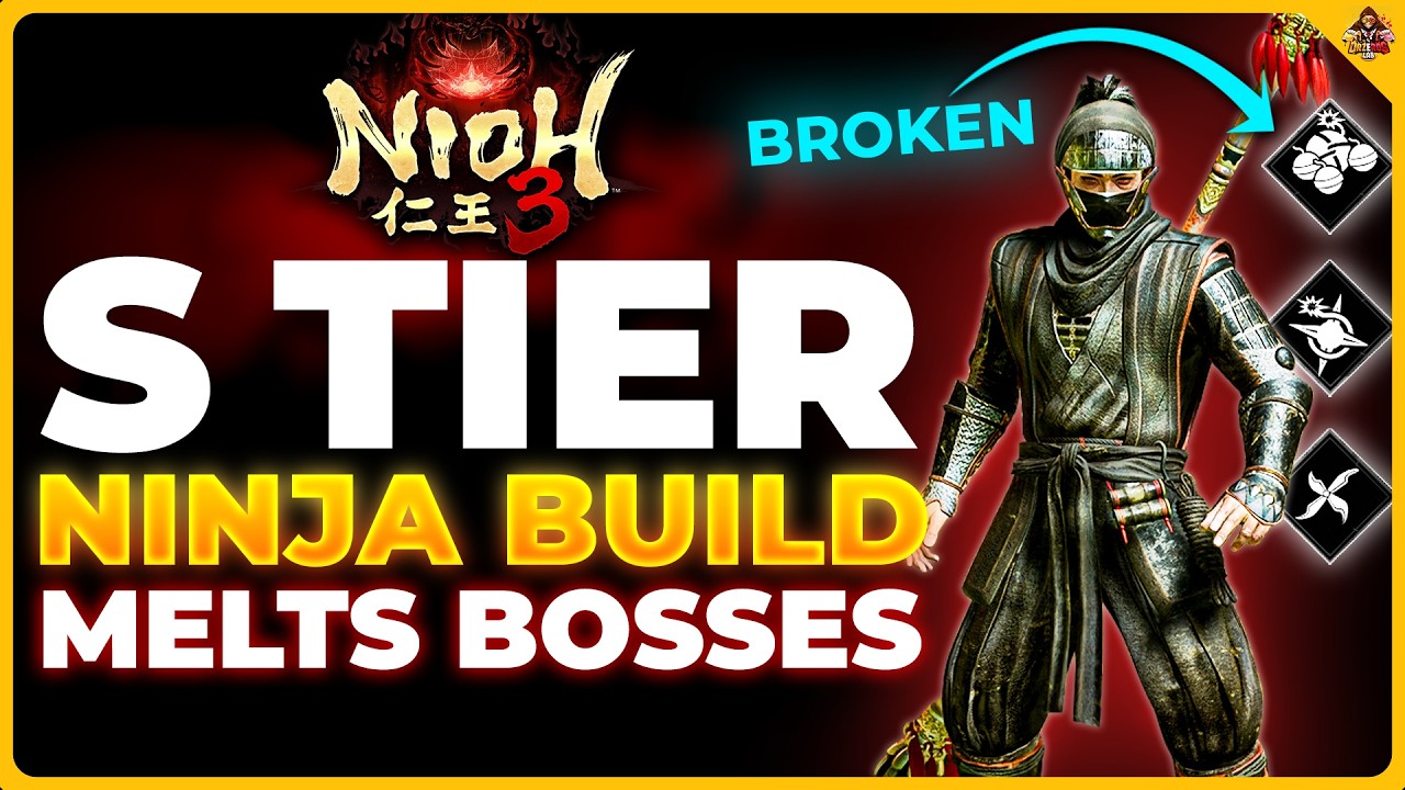 Nioh 3 Best Ninja Build – Ninjutsu That BREAKS Melts Bosses