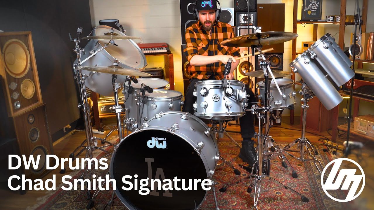 DW Chad Smith Signature Drums – Better Music Staff Try!