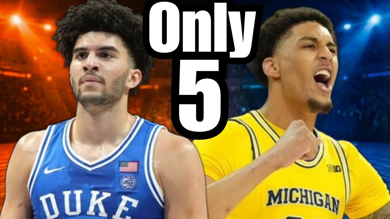 Only 5 Teams Can Win March Madness