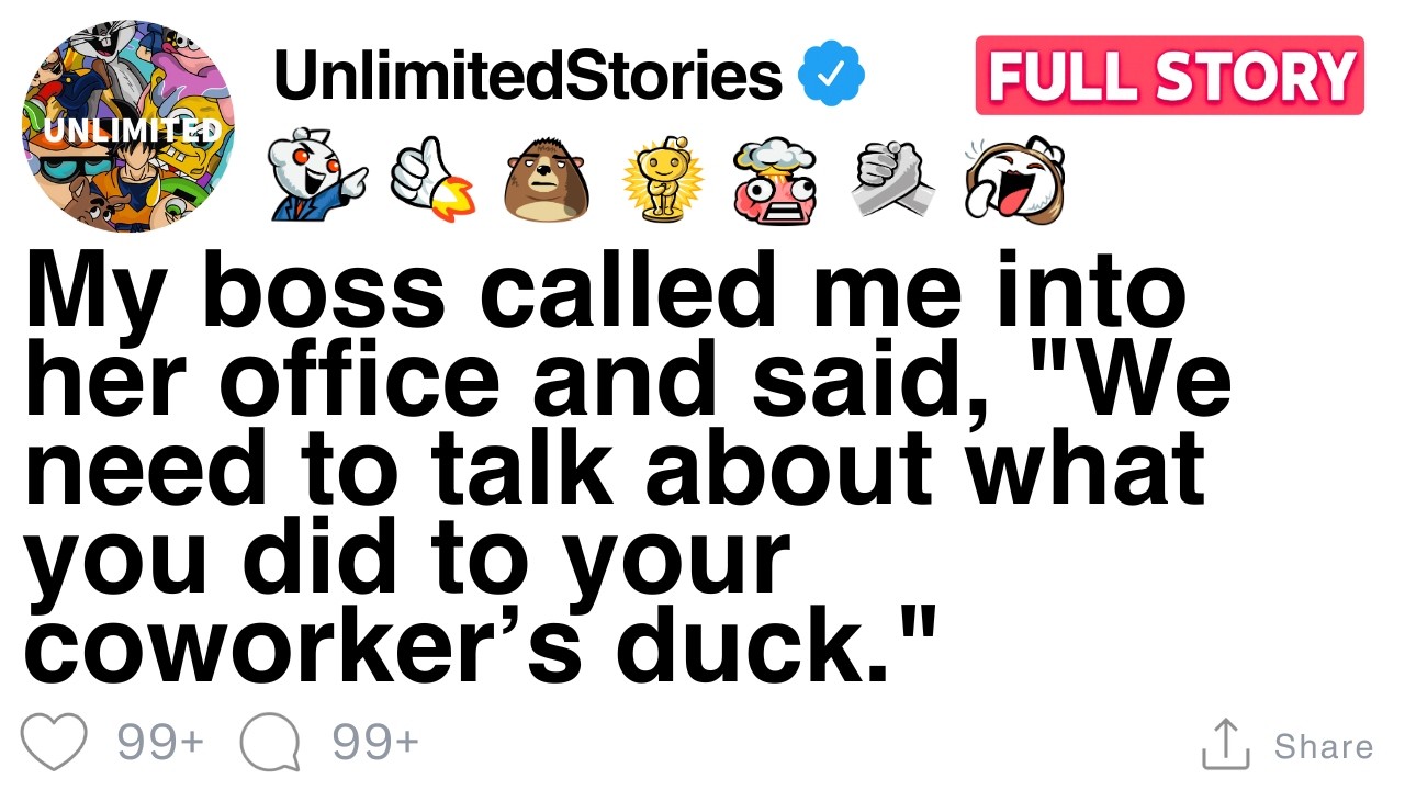My boss said, &ldquo;We need to talk about what you did to your coworker&rsquo;s duck.&rdquo; [FULL STORY]