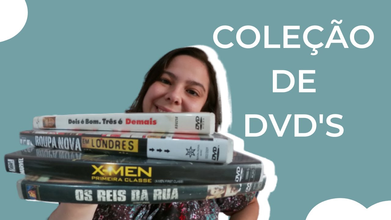 MOSTRANDO MINHA COLEÇÃO DE DVDS