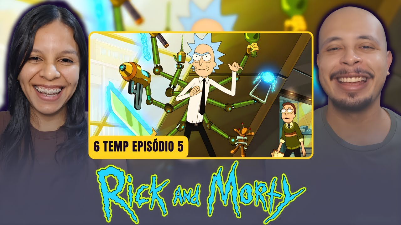 CASAL REACT: RICK AND MORTY 6T | O BISCOITO DA SORTE DO JERRY! | Episódio 5