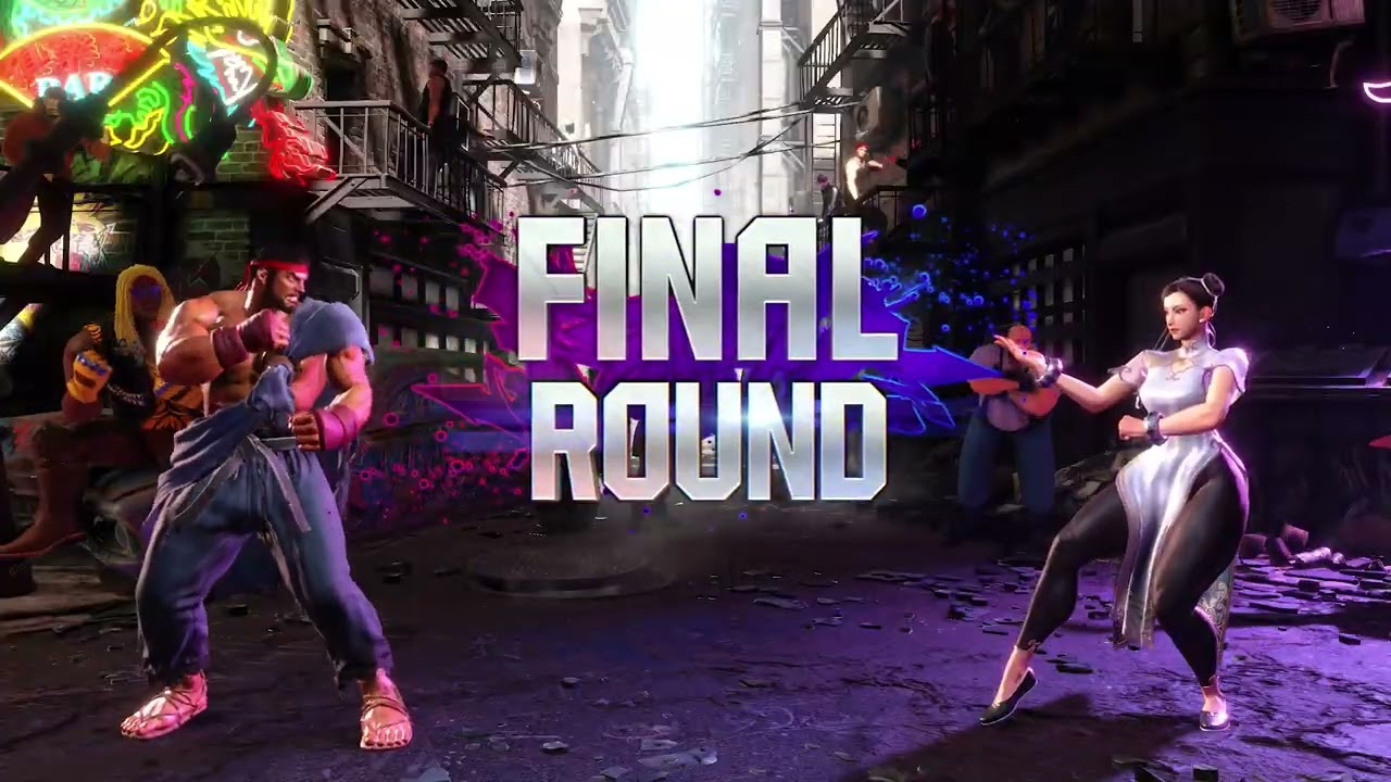 Street Fighter 6 Ryu Vs Chun li