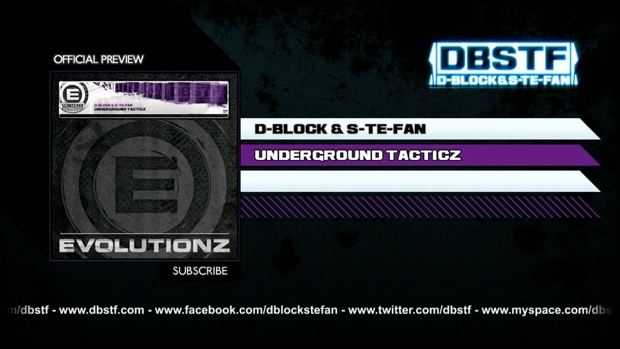 D-Block & S-te-Fan - Underground Tacticz (EVO017)