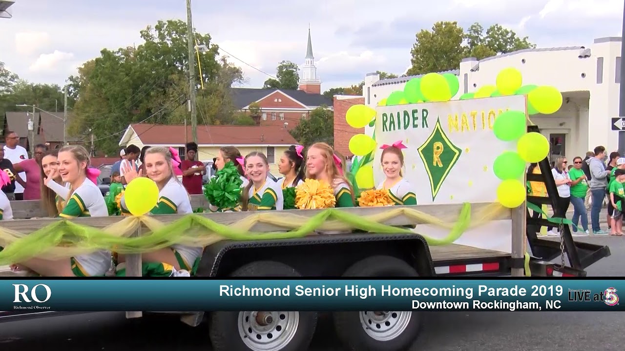 Richmond Senior High Homecoming Parade 2019