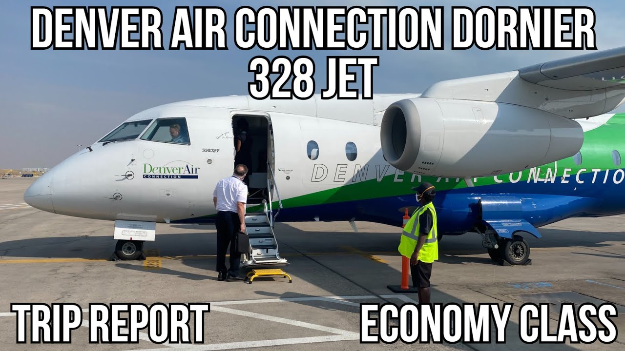 [TRIP REPORT] Denver Air Connection Dornier 328 Jet | Denver (DEN) - Clovis, NM (CVN)