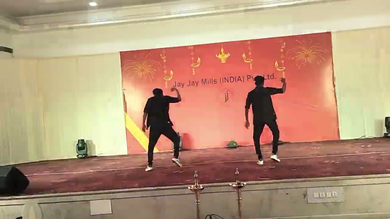 ❤️‍🔥Duo Dance performance 😎| Jay jay mills India pvt ltd diwali celebration🎉| #dance #youtubeshorts 
