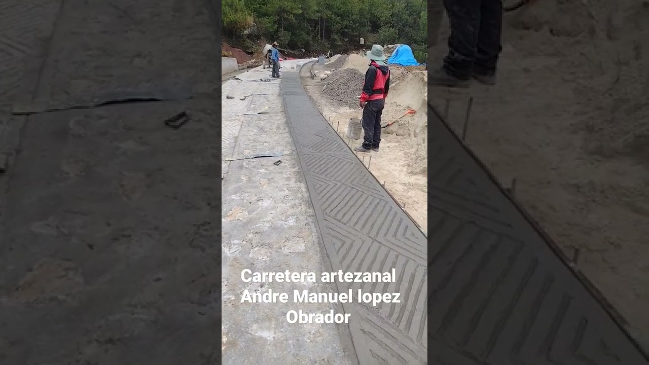 carretera artesanal Tacahua-Chalcatongo #carreterasdeoaxaca #carreteraartesanal
