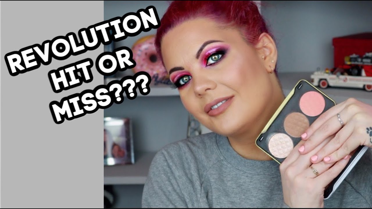 Revolution x Patricia Bright Face palette review | cheap makeup tested