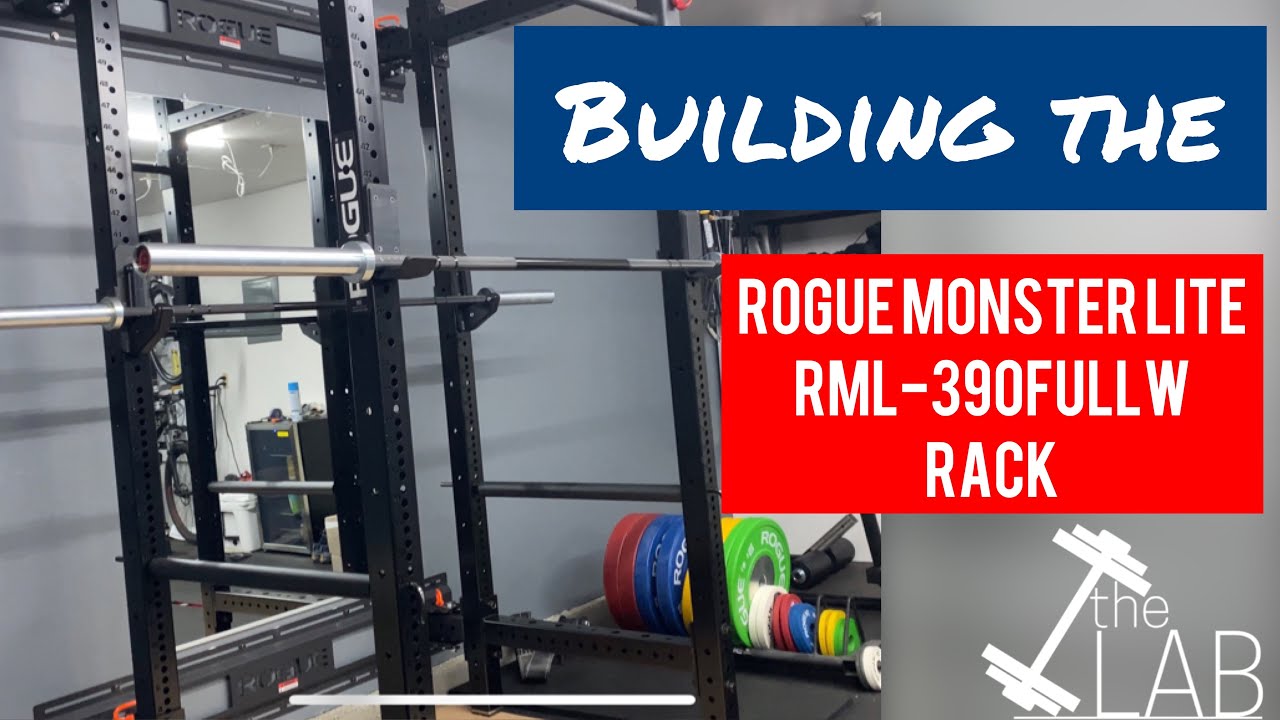 Building the Rogue Full Folding Rack with TIPS | Building theLAB Gym - Ep. 9