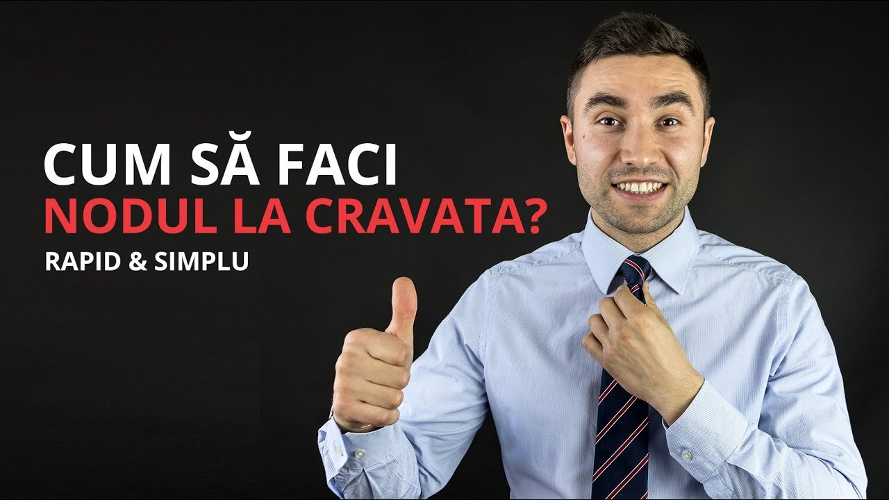Cum sa fac nodul la cravata? Cu Orlando Nistor la 6AM Look