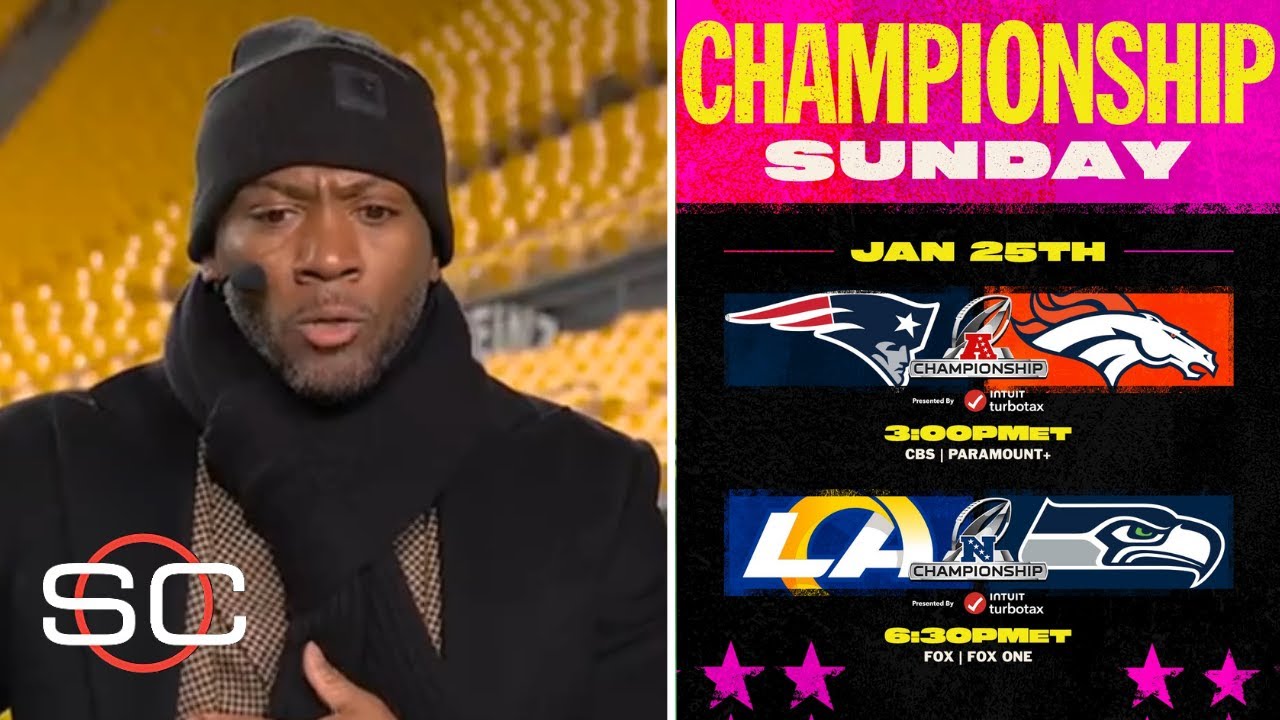 ESPN breaks NFL Championship Game: Patriots over Broncos - Rams stun Seahawks - Stafford win SB MVP?