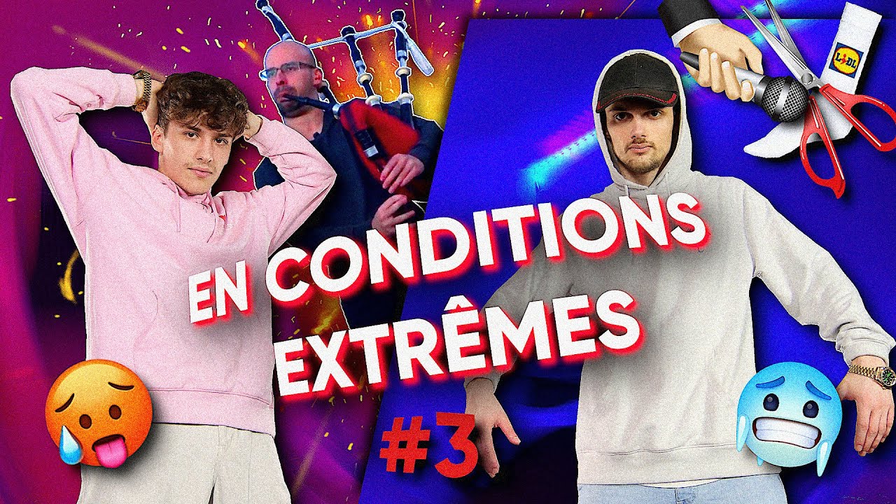 D&Eacute;FI : ON FAIT UNE PROD EN CONDITIONS EXTR&Ecirc;MES #3 (cornemuse et chaussettes)