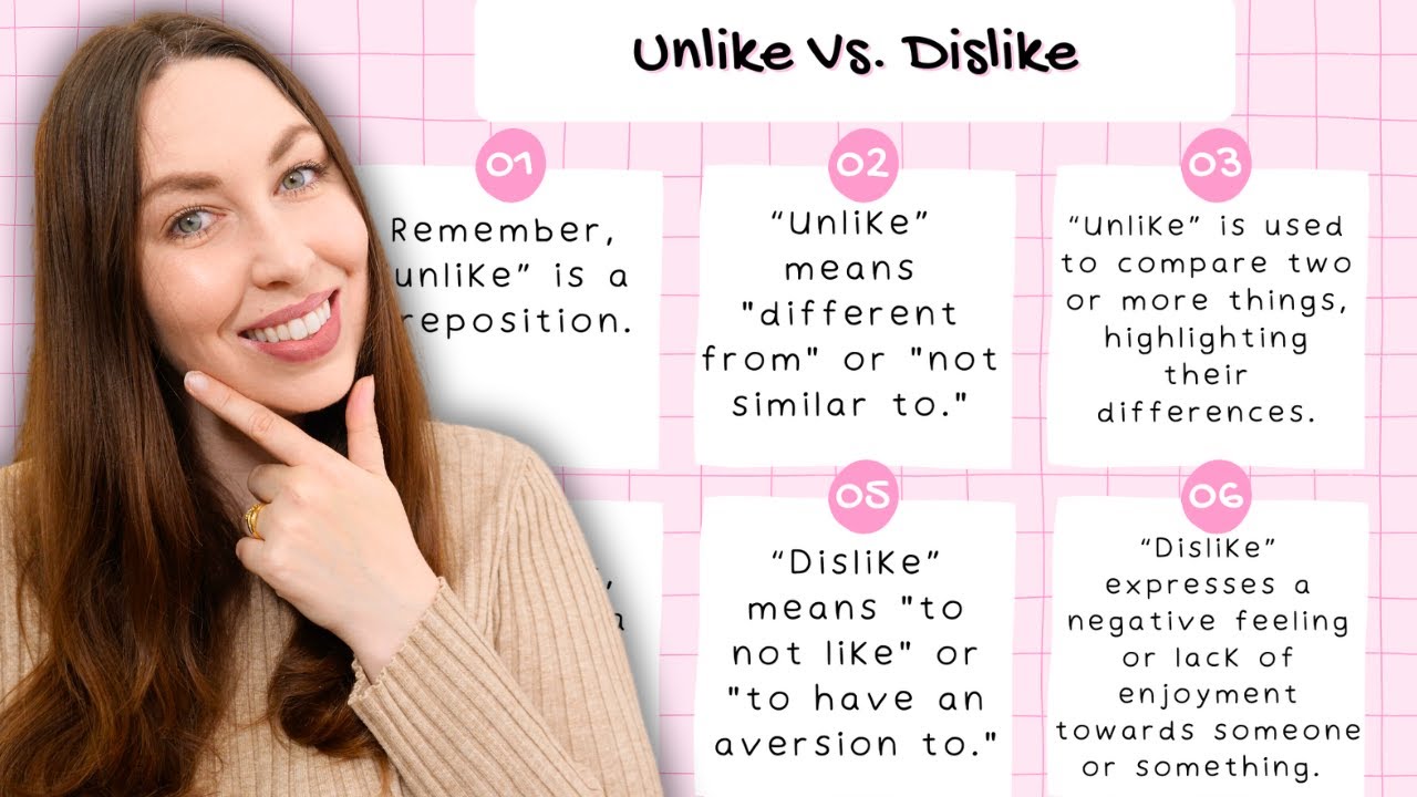 Unlike VS Dislike | What's the Difference?