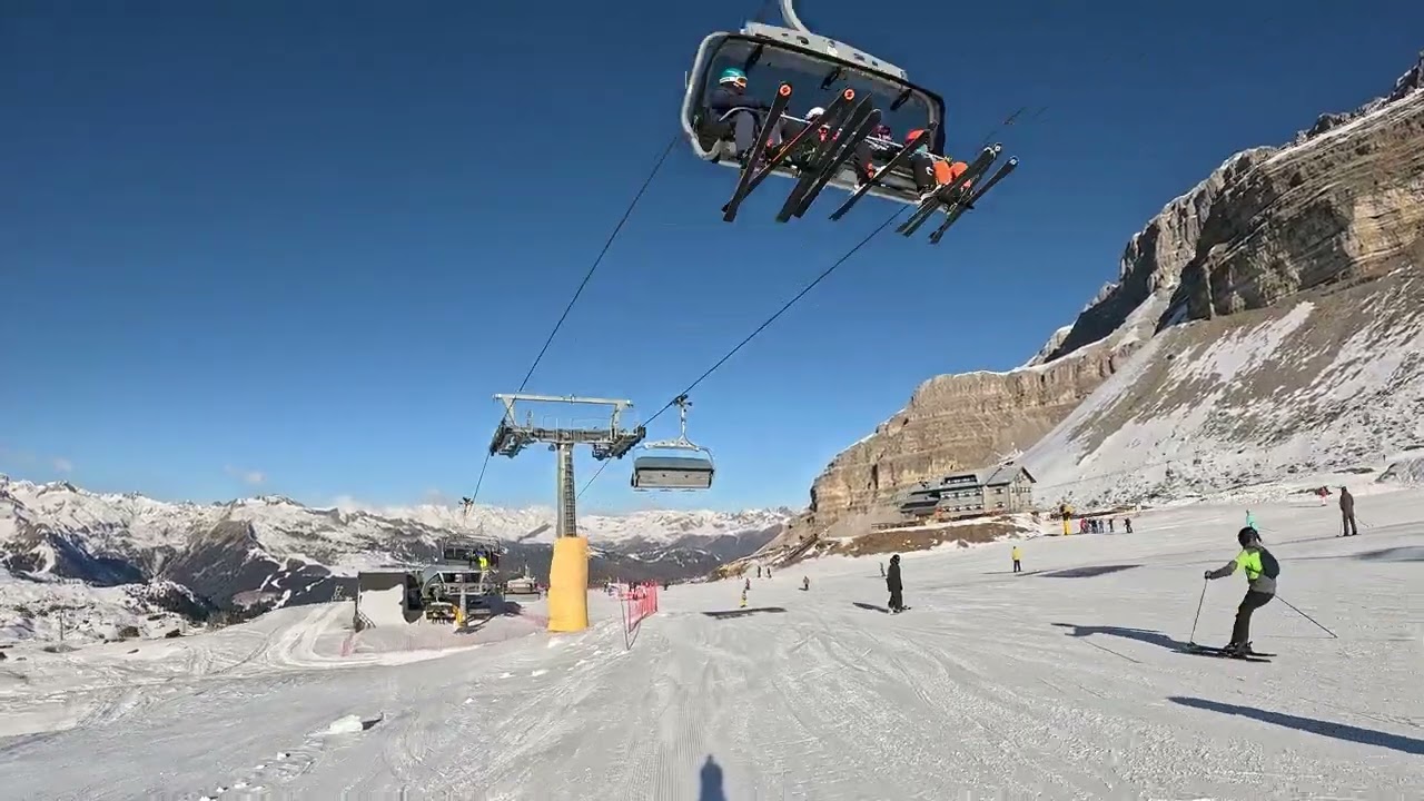 Ski Madonna di Campiglio vrh Groste