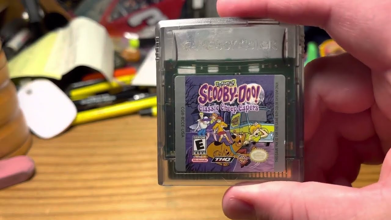 Scooby doo classic creep caper’s on the Gameboy color review