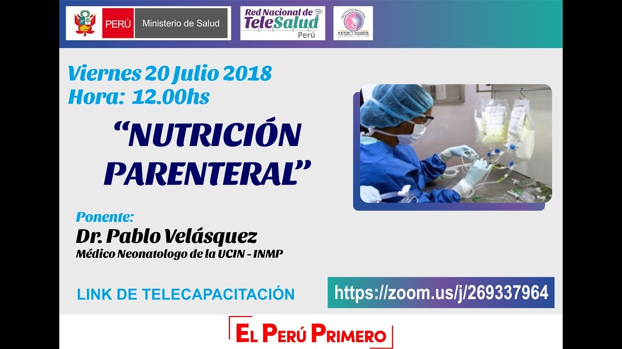NUTRICIÓN PARENTERAL EN NEONATOLOGÍA