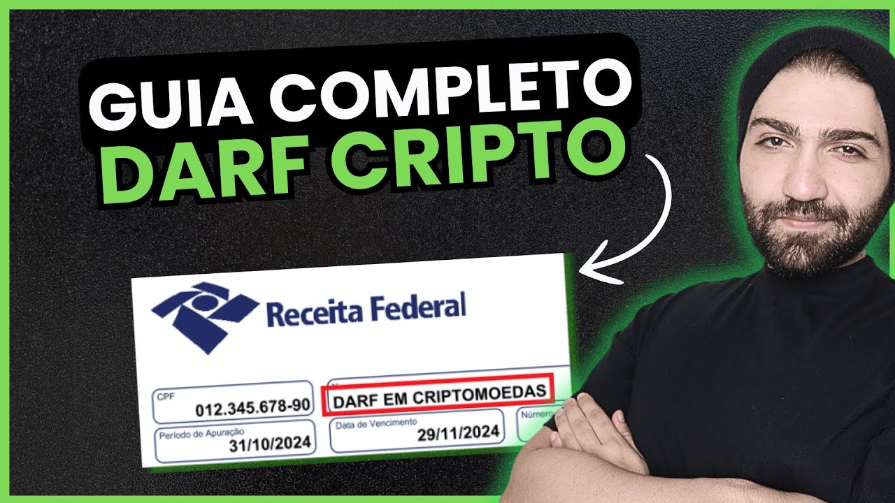 GANHO DE CAPITAL EM CRIPTOMOEDAS NA PRÁTICA - COMO EMITIR O DARF DE IMPOSTO EM CRIPTO -GUIA COMPLETO