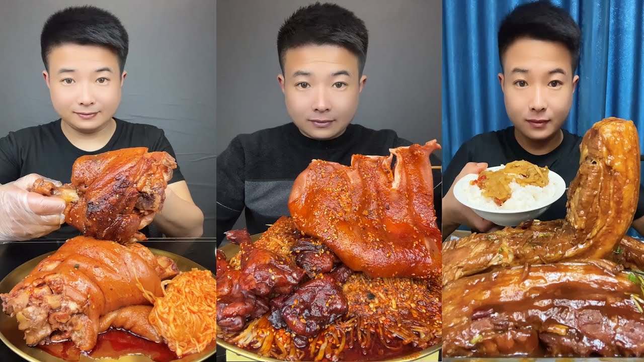 【ASMR】【MUKBANG】東坡肉 GIANT PORK BELLY | EATING SHOW | CHINESE MUKBANG | 食べ | 吃播 LOVE ASMR •JENNIE #186