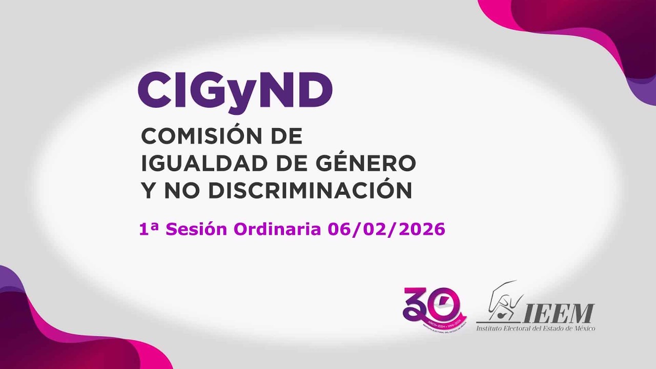 1ª Sesión Ordinaria de la Comisión de Igualdad de Genero y No Discriminación.