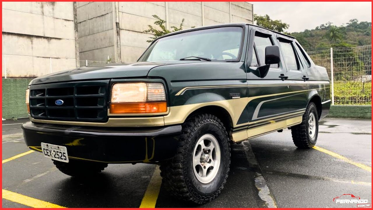 FORD F1000 ANO 1995 MOTOR MWM X10 *CABINE DUPLA E PNEU 31*