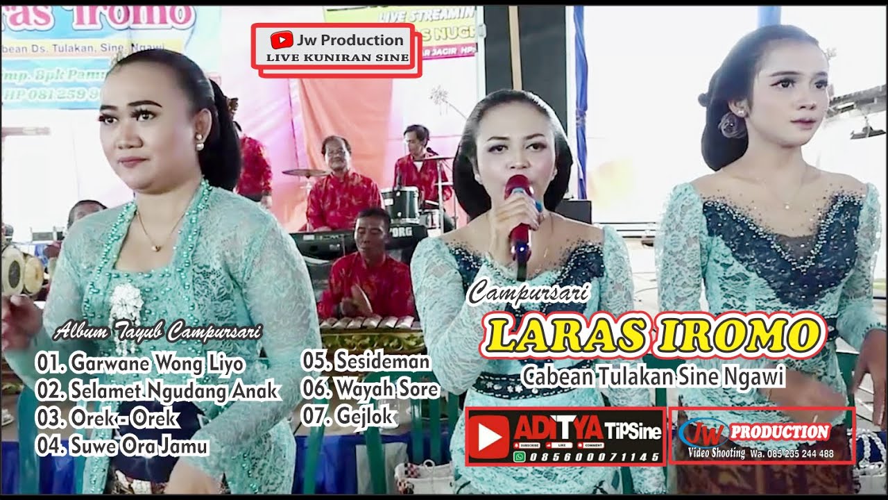 CAMPURSARI LARAS IROMO // FULL ALBUM VERSI TAYUB JAIPONG COKEK // JW PRODUCTION