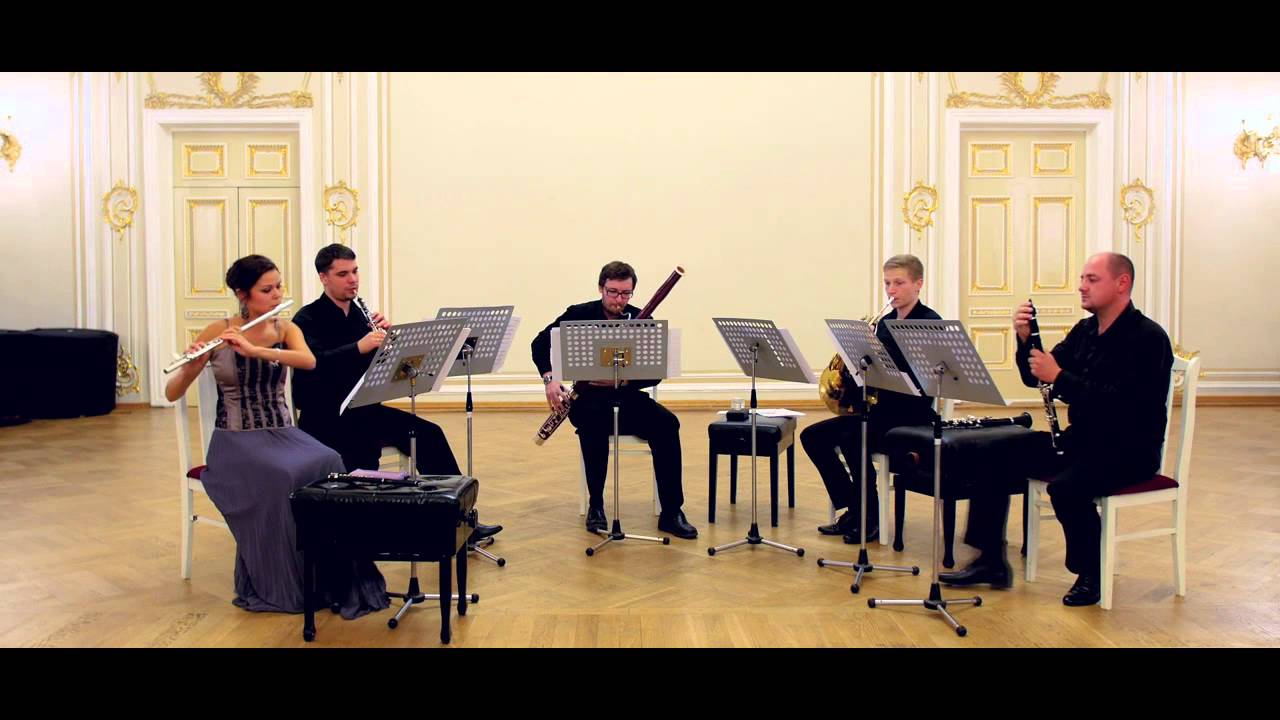 Modest Musorgsky. Pictures at an Exhibition for woodwind quintet.