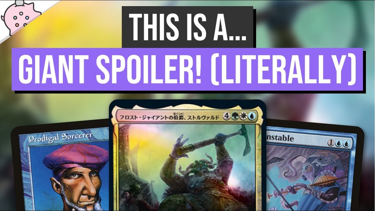 A Giant Spoiler! (LITERALLY) | Precon Commander Spoiler | D&D Forgotten Realms Spoiler | MTG | EDH