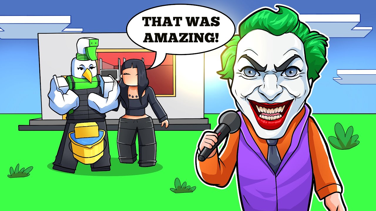 BEATBOXING on ROBLOX VOICE CHAT as THE JOKER