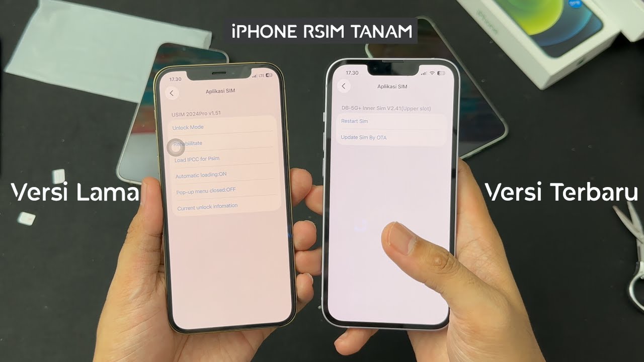 iPhone Lock Sim Rsim Tanam Versi 2026 | iPhone Sim Sticker