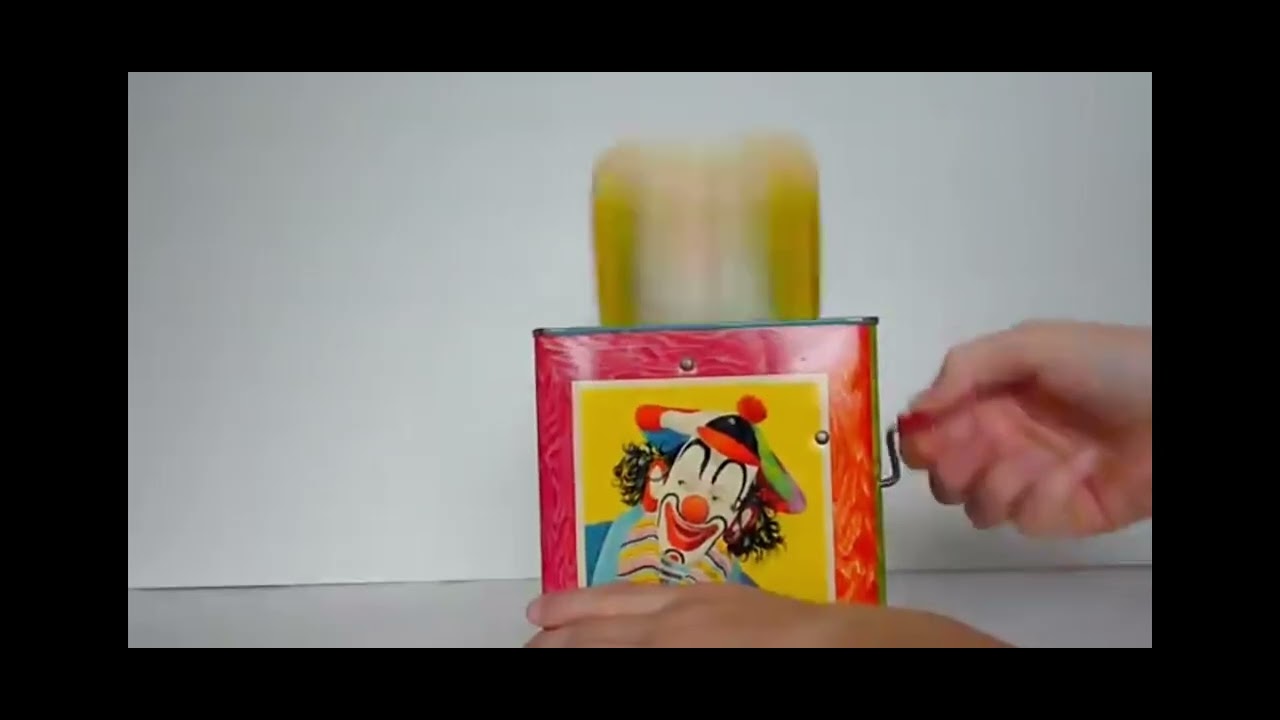 Clown Jack in the Box By Mattel Mettoy