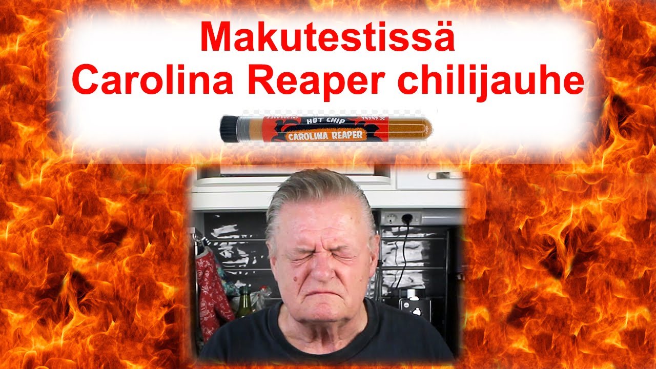 Makutestissä Carolina Reaper chilijauhe