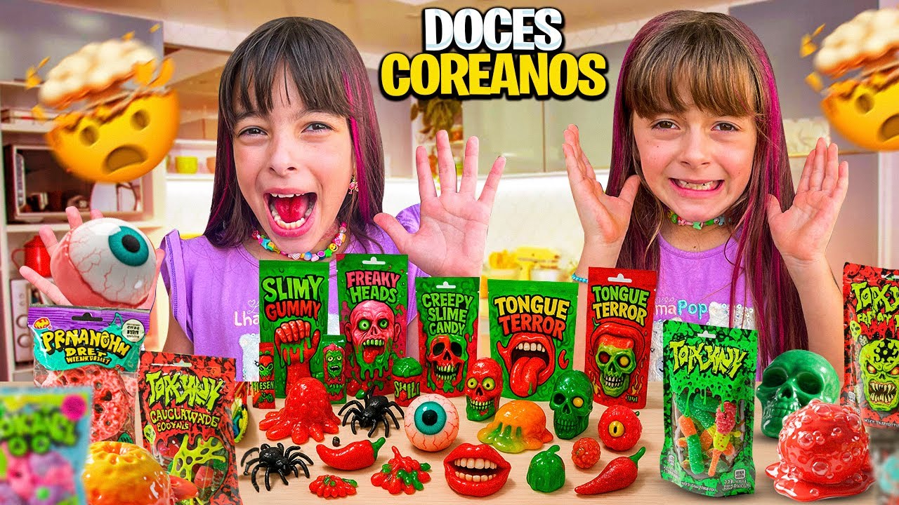 DOCES COREANOS EXTREMOS!!! Pedra ou doce