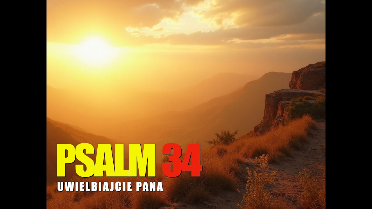 🌿 Psalm 34 &mdash; Uwielbiajcie Pana | Psalm Dawida | Muzyka i medytacja | #SoliDeohonoretgloria