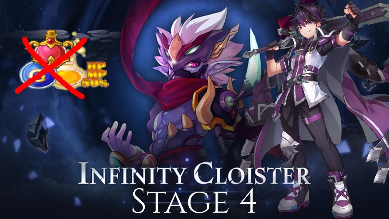 Sieghart | Infinity Cloister Stage 4 (no potions)  - Grand Chase Classic