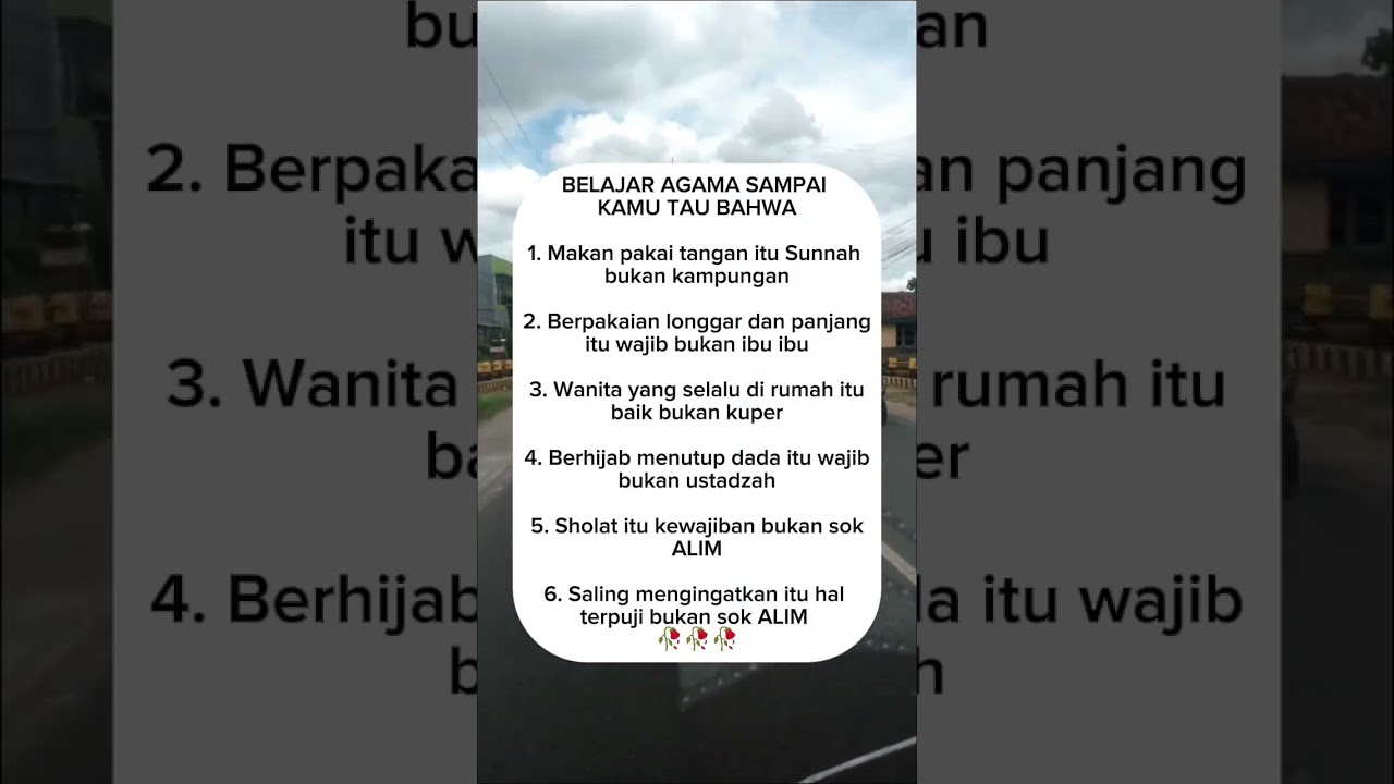 Belajar agama harus kamu tahu bahwa #fypviralシ #motivasidiri #wajibtahu #wajibtonton