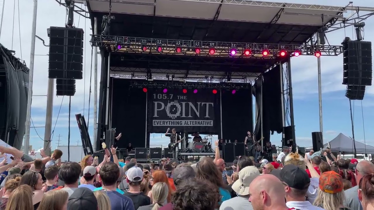 Sick Puppies - KNOCK YOUR LIGHTS OUT | live at Pointfest 2025