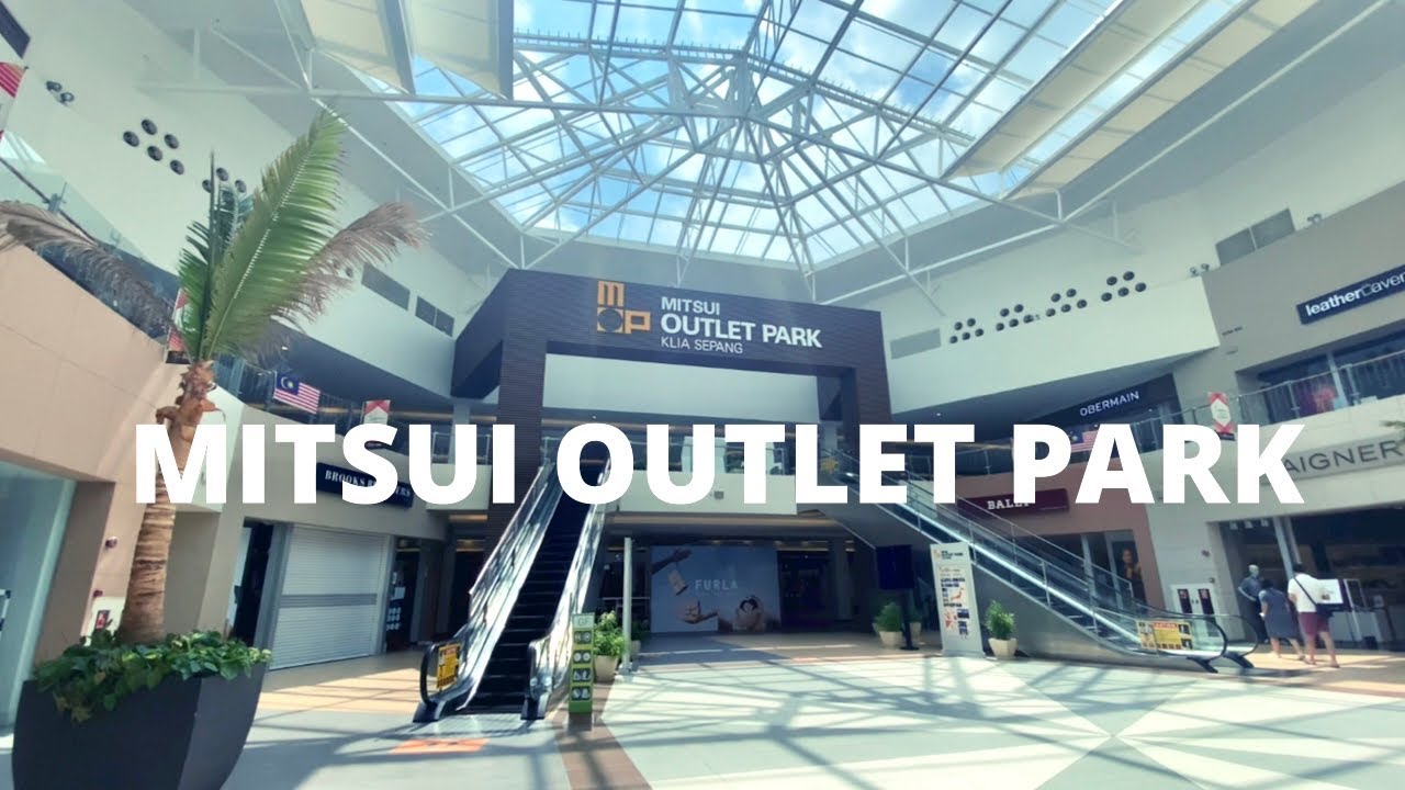 Walking Around MITSUI Outlet Park KLIA Sepang / Nike / Adidas