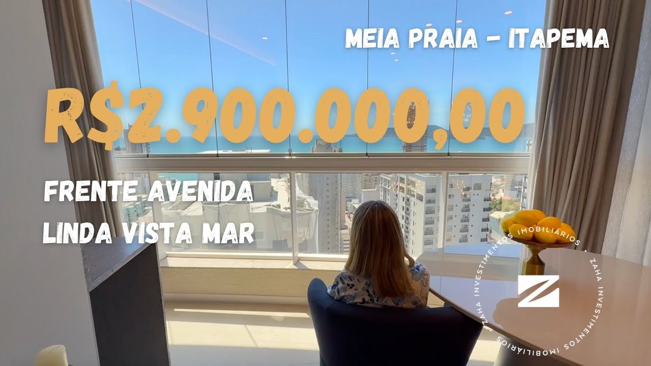 APARTAMENTO SHOWROOM | MEIA PRAIA - ITAPEMA | 3 SUITES e 3 VAGAS