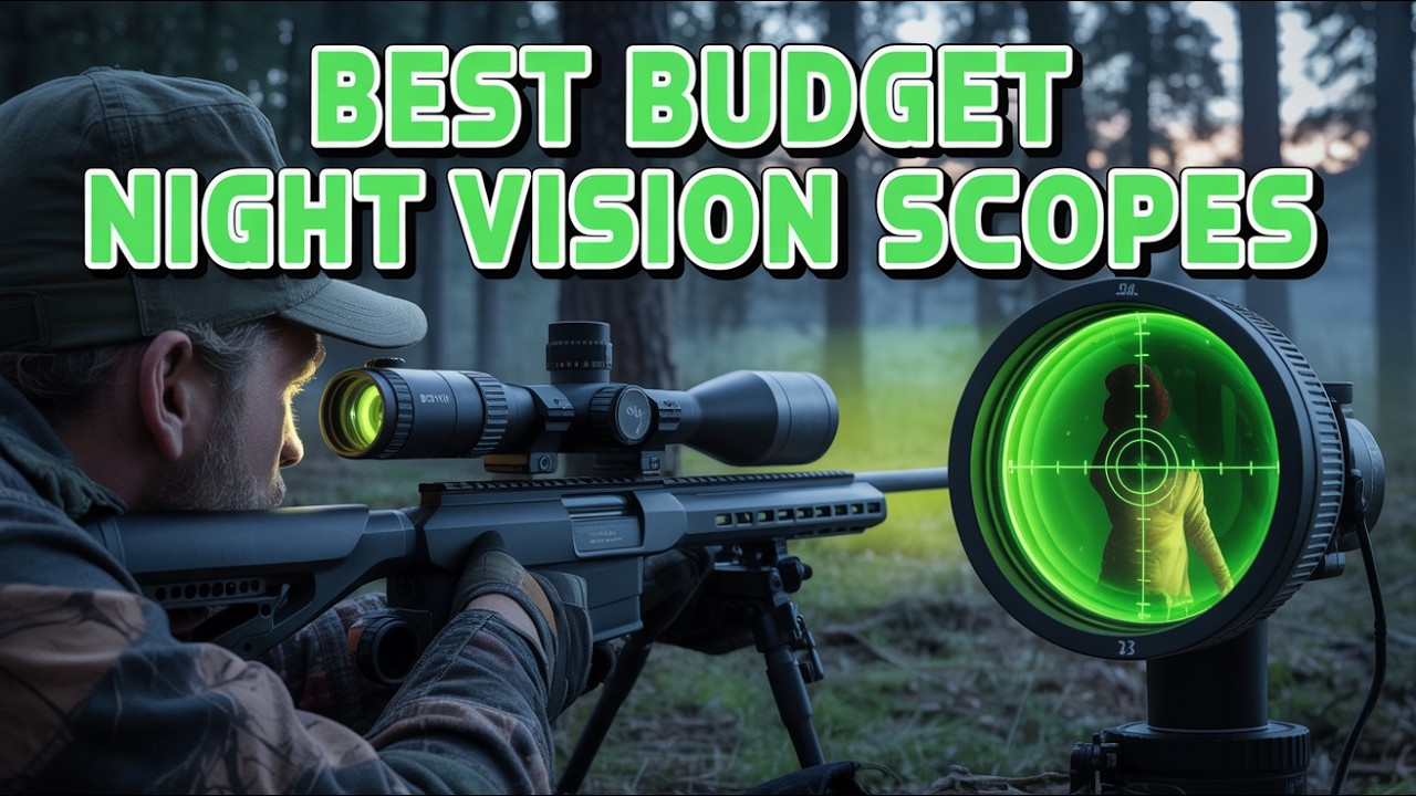 Top 5 Best Budget Night Vision Scopes In 2025!🔥