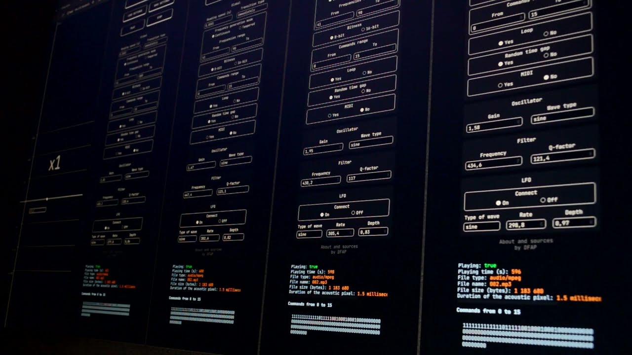 Binary Synth demonstration