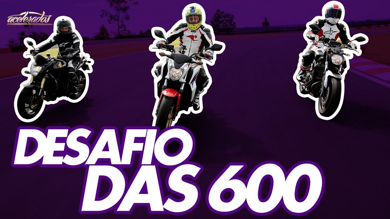 HONDA 600F HORNET X HONDA CB650F X YAMAHA MT-07 - ESPECIAL DESAFIO DAS 600 #63 | ACELERADOS
