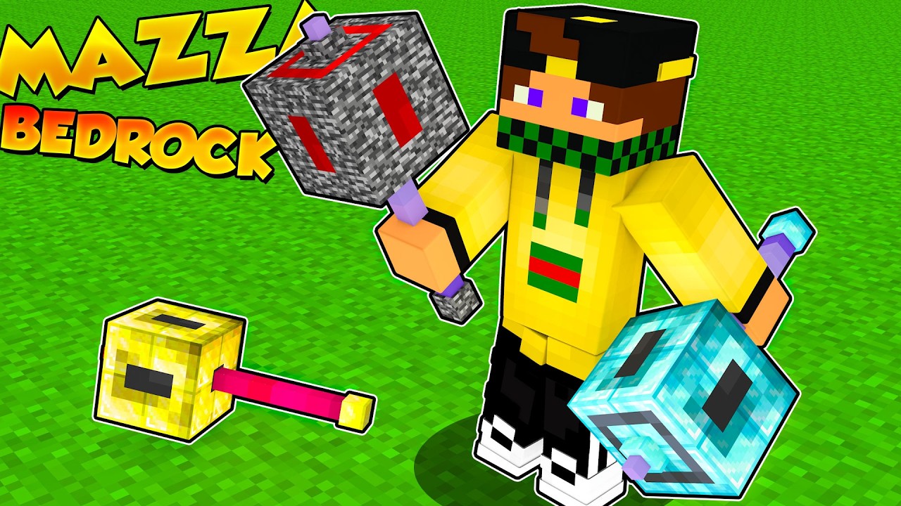 MINECRAFT MA HO CREATO LA MAZZA DI BEDROCK!