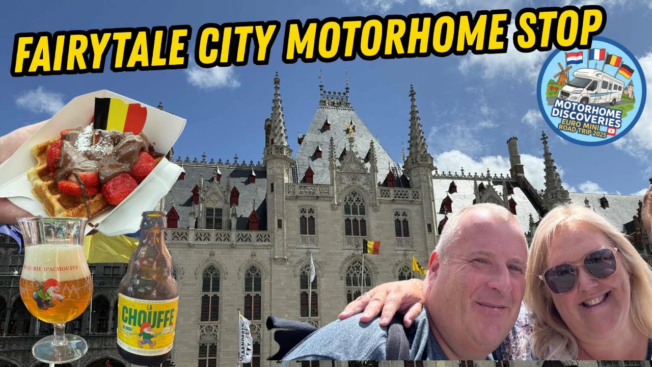 Fairytale Streets and Belgian Treats | Motorhome Adventures in Europe