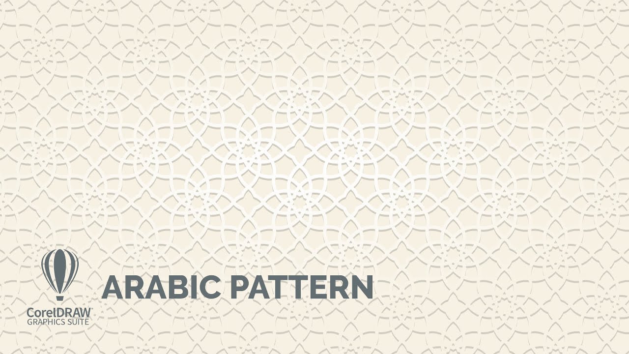 TUTORIAL PATTERN ARABIC COREL DRAW VERSI 2023