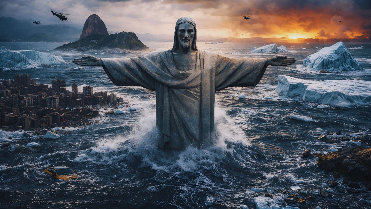 Se Todo o Gelo da Terra Derreter, o Brasil Desaparece