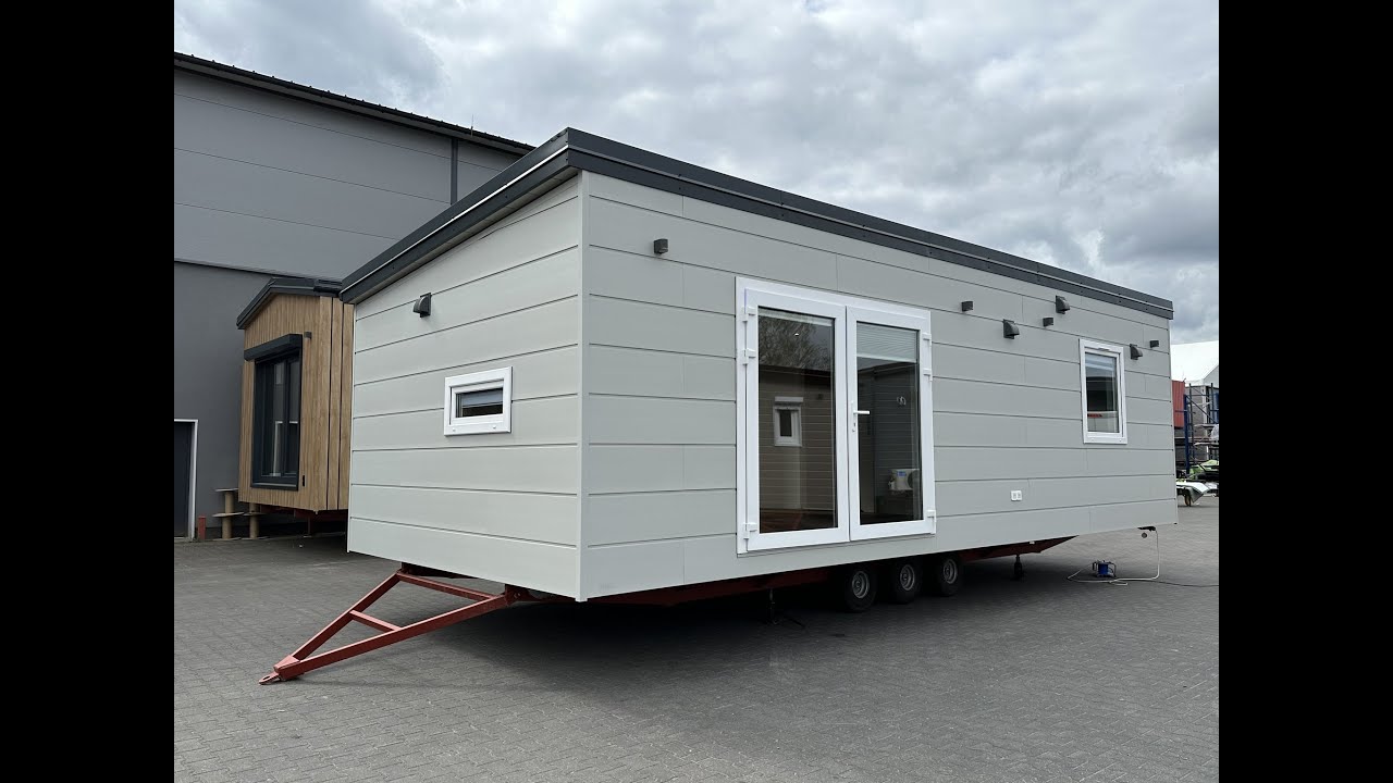Całoroczny domek mobilny 35m2 - nowy domek holenderski #domekmobilny #domek35m2 #mobilehome