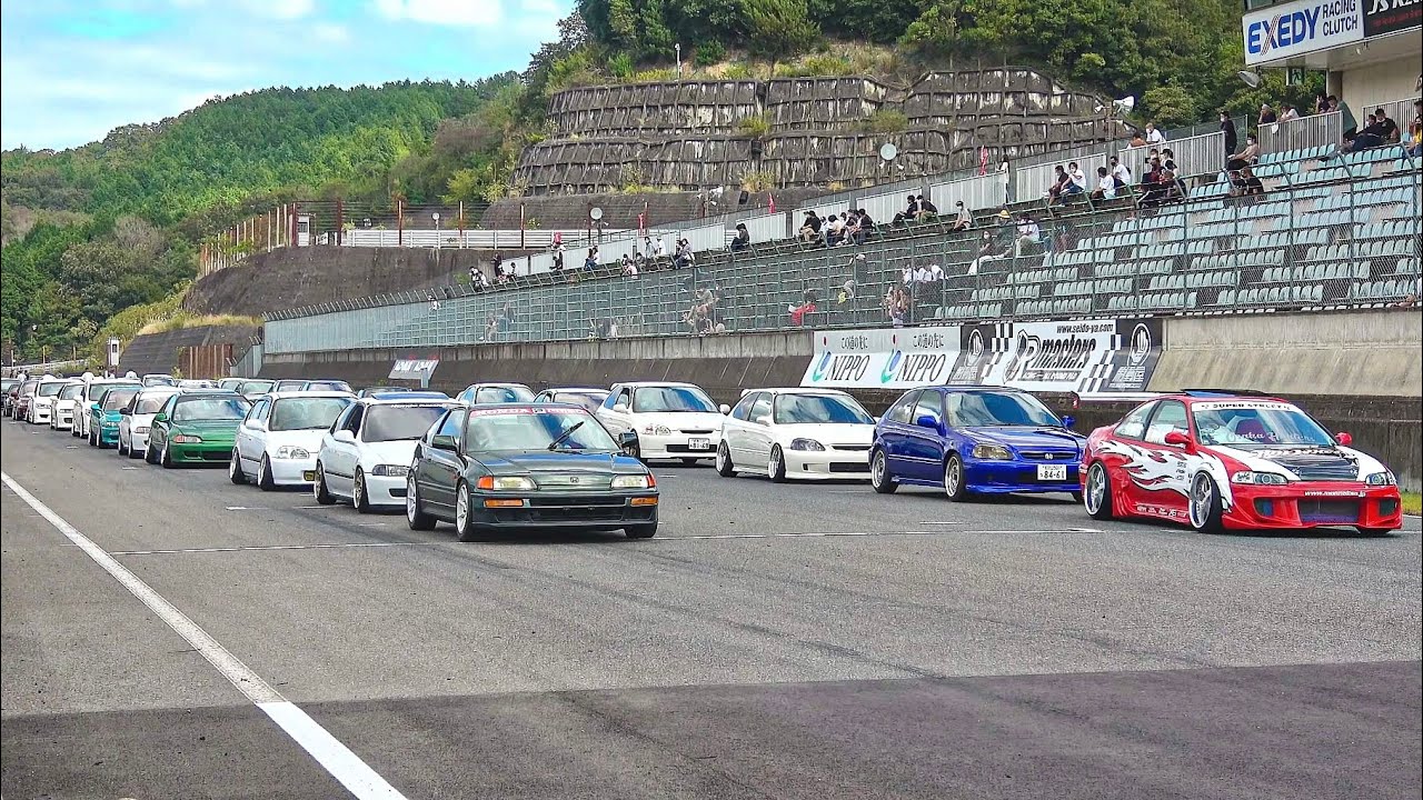【カスタムシビック サーキット走行①】HONDAism サーキットフェスタ FD2OMT VTEC