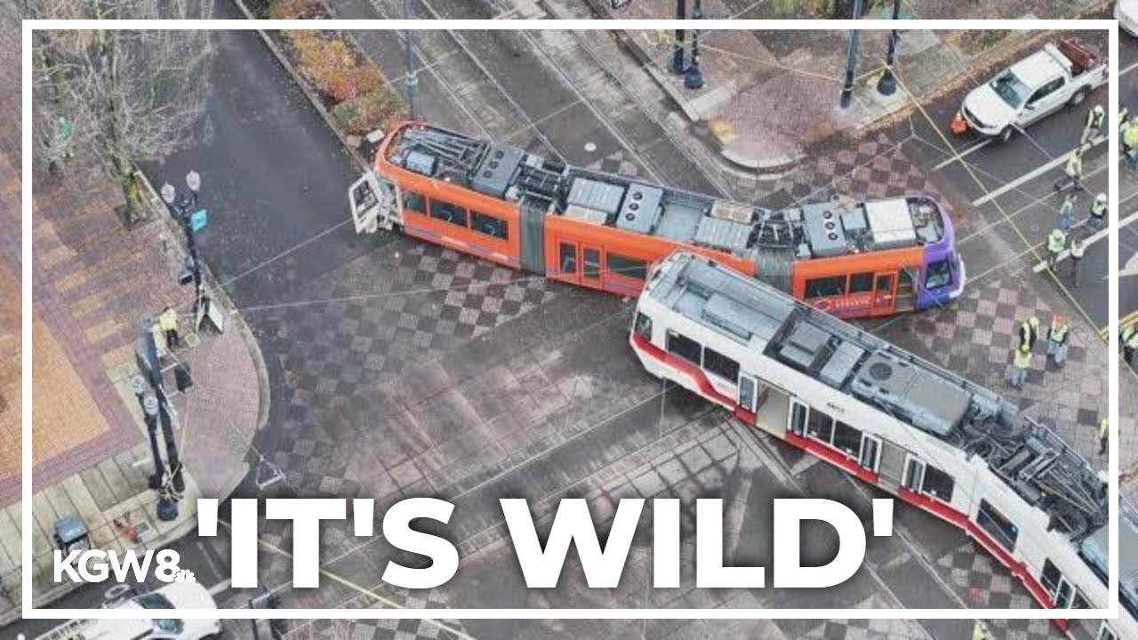 Neighbors react to Northeast Portland MAX train, Portland Streetcar crash