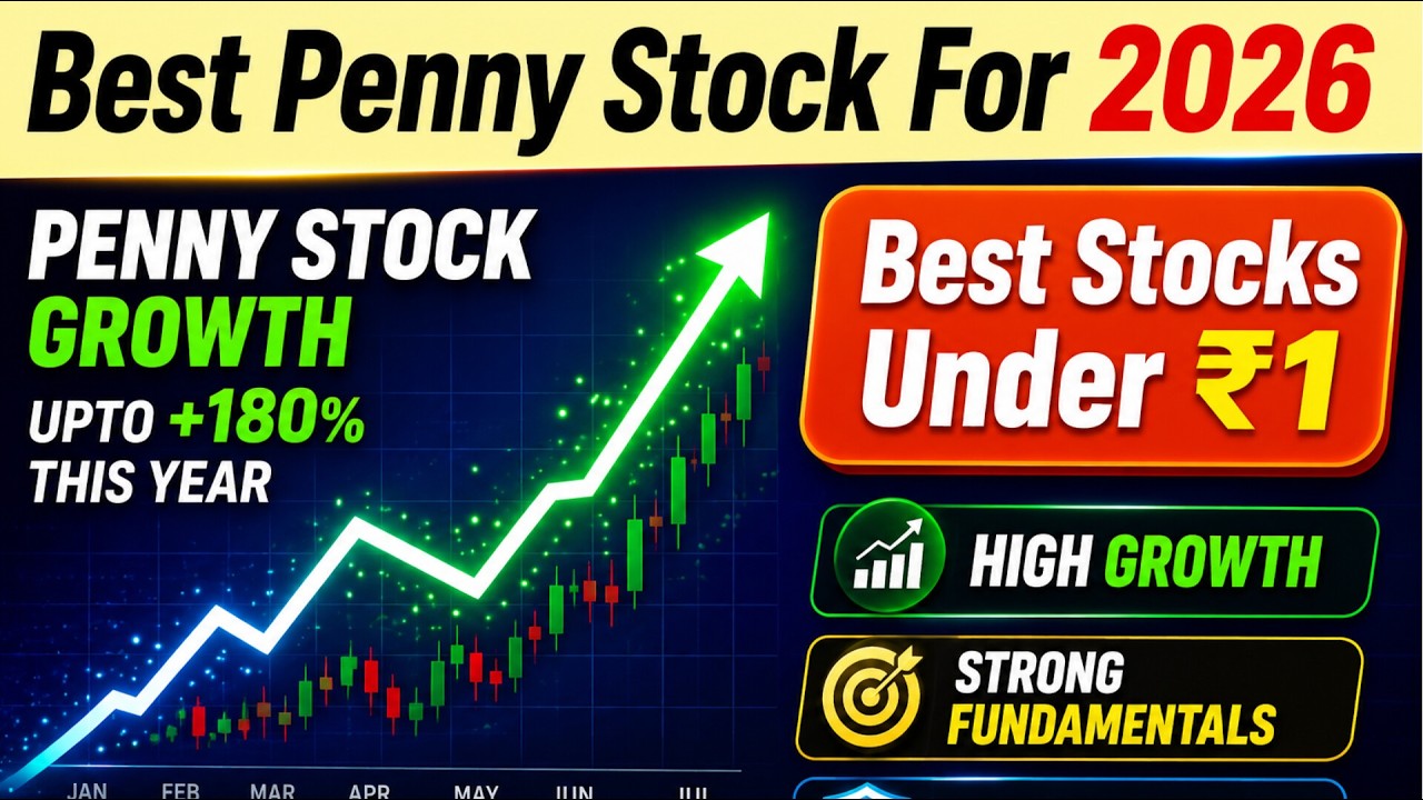 Best Penny Stocks For 2026 💹💰 Penny Stocks Under 1 Rs | Top 5 Penny Stocks